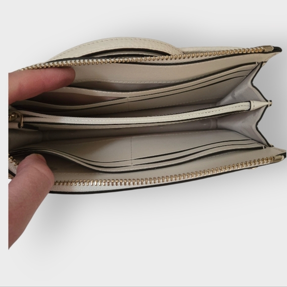 Kate Spade Knotted Woven Crossbody Purse NWOT – Pebbled Leather Trim - Picture 4 of 6